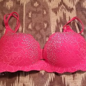 Lace push up bra